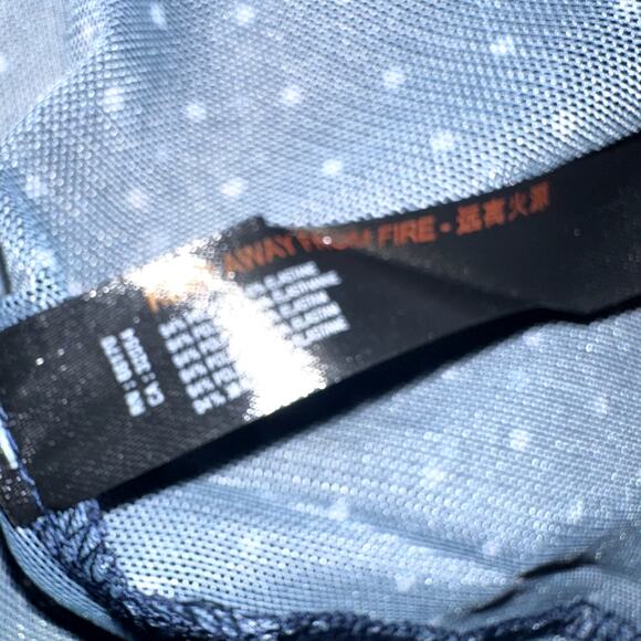 Free People Intimately Madeline Women Sz Med Navy Blue Polka Dot Slip Dress NWT - Picture 5 of 8